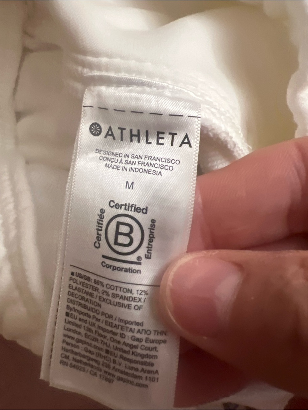 NWOT Athleta Heavyweight Terry Bermuda Shorts Ivory Cream Medium - Picture 2 of 2